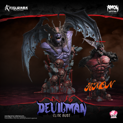 DEVIL MAN & AMON ELITE BUSTE THE APOCALYPSE OF DEVILMAN | FIGURAMA