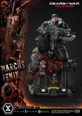 Marcus Fenix 1/4 – Statue Résine Gears of War | Prime 1 Studio