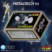 Capitaine Flam réplique die-cast Metaltech 14 Cosmolem Cosmoliner Box FR HL Pro 19 cm