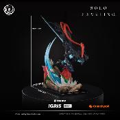 Tsume Art Igris Ikigai 1/6 Statue 56cm Solo Leveling Commandant Chevalier Armée des Ombres Polyresine