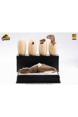 Jurassic Park statuettes Hatching T-Rex | ELITE CREATURE COLLECTIBLES