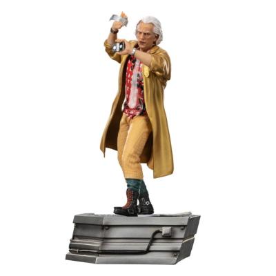 Retour vers le Futur II Statuette 1/10 Art Scale Doc Brown 25 cm | Iron Studios