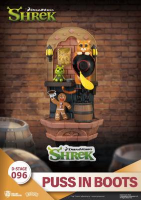 Shrek diorama PVC D-Stage Puss In Boots 15 cm | Beast Kingdom