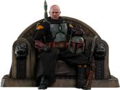 Star Wars The Mandalorian figurine 1/6 Boba Fett (Repaint Armor) and Throne 30 cm - HOT TOYS 