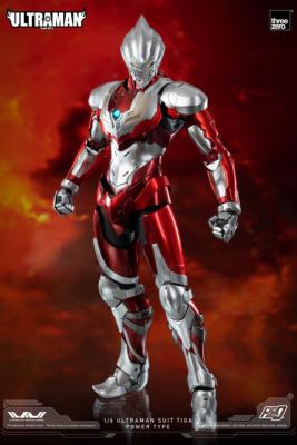 Ultraman FigZero figurine 1/6 Ultraman Suit Tiga Power Type 31 cm | THREEZERO
