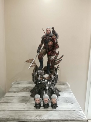 The Witcher 3 : Wild Hunt Geralt of Rivia Deluxe Version I Prime 1 Studio