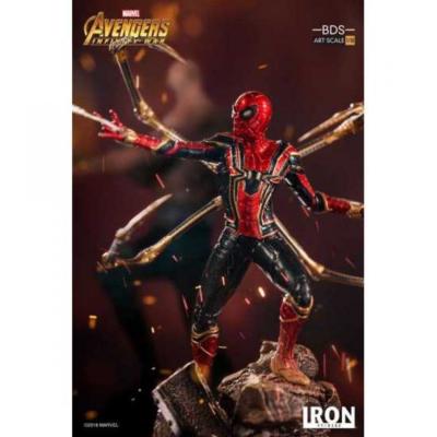 Iron Spider-man 1/10 Titan Battle Diorama Set 26cm | Iron Studios