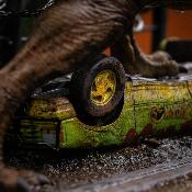 Jurassic Park statuette Icons T-Rex Breakout Set A Iron Studios 17 cm