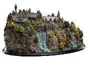 Rivendell Diorama Édition Limitée 28cm Weta Workshop Le Seigneur des Anneaux Fondcombe Bonus