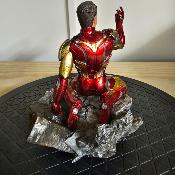 iron man clap damage version 1/1 | iron studios