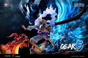 One Piece Statue 1/6 Gear 5 Nika Luffy LED 70cm Light Year Studio
