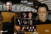 Star Trek: The Next Generation figurine 1/6 Lt. Commander Data (Standard Version) 30 cm | EXO-6