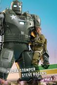 What If...? Figurines 1/6 Steve Rogers & The Hydra Stomper 28 - 56 cm | HOT TOYS