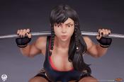 Street Fighter statuette Premier Series 1/4 Chun-Li Powerlifting (Battle Edition) 37 cm | PCS Collectibles
