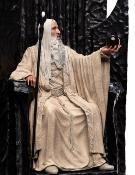 Le Seigneur des Anneaux statuette 1/6 Saruman the White on Throne 110 cm | WETA