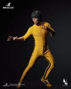Bruce Lee figurine 1/6 Yellow Suit corps silicone articulé 29,6 cm | INART