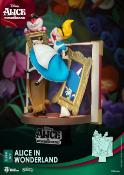 Disney diorama PVC D-Stage Story Book Series Alice in Wonderland New Version 15 cm |Beast Kingdom