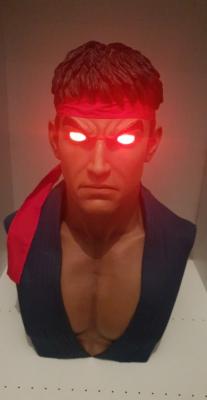 Evil Ryu Buste Life-Size 1/1 Street fighter | Pop Culture Shock