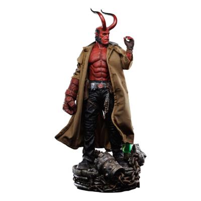 Hellboy statuette 1/4 Deluxe Art Scale Hellboy 68 cm | IRON STUDIOS