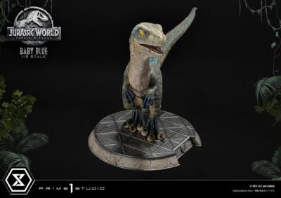 Jurassic World: Fallen Kingdom statuette Prime Collectibles 1/2 Baby Blue 34 cm | Prime 1 Studios