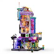 Lumibricks Cyberpunk Neoncity Cyber Couture Galleria Set Construction LED 2701 pcs 48cm