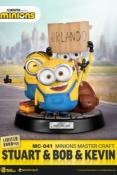 Les Minions statuette Master Stuart & Bob & Kevin 35 cm | Beast Kingdom