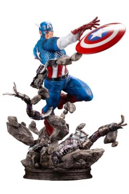 Marvel Comics Fine Art statuette 1/6 Captain America 36 cm | Kotobukiya