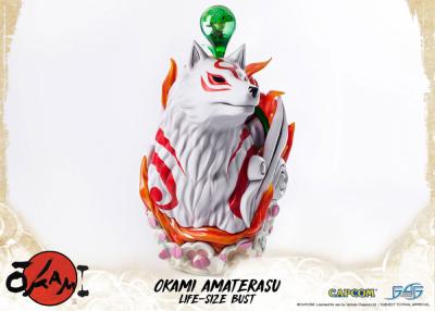  AMATERASU (OKAMI) Life Size Buste | First 4 Figures