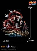 Pain Tendo (Deva Path) vs Naruto Six-Tails Kyubi 1/6 Statue LED Full-Body Naruto Shippuden Pickstar Studio Licence Officielle