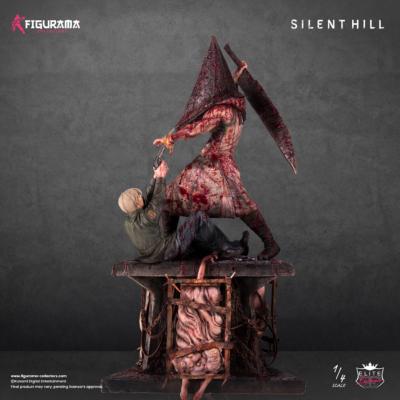 Red Pyramid Thing VS James Sunderland 88 cm Silent Hill statuette Elite Exclusive 1/4 Statue | Figurama