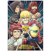 Shonen Avengers Ultimate Golden Poster 30X40cm | Cartoon Kingdom