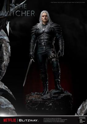 The Witcher statuette Infinite Scale 1/3 Geralt of Rivia 74 cm | BLITZWAY