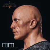 Black Adam buste 1/1 tête en silicone | MUCKLE MANNEQUINS