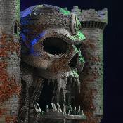Les Maîtres de l'Univers (2026) - Statuette Icons Castle Greyskull 20 cm | Iron Studios