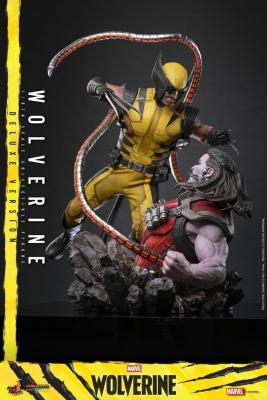 Marvel Video Game Masterpiece figurine 1/6 Wolverine Deluxe Version 29 cm | HOT TOYS