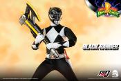 Mighty Morphin Power Rangers figurine FigZero 1/6 Black Ranger 30 cm| Threezero
