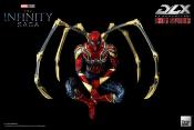 Infinity Saga figurine 1/12 DLX Iron Spider 16 cm | THREEZERO