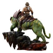 Les Maitres de l Univers statuette He-Man and Battle Cat Art Scale 1/10 33 cm | Iron Studios