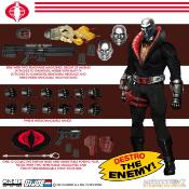 G.I. Joe figurine lumineuse 1/12 Destro 17 cm | MEZCO