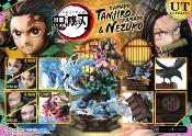 Demon Slayer: Kimetsu no Yaiba Concept Masterline Series statuette 1/6 Nezuko & Tanjiro Ultimate Ver. 56 cm | PRIME 1 STUDIOS 