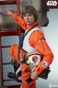Star Wars statuette Premium Format Luke Skywalker & X-Wing: Red Five, Standing By 76 cm | SIDESHOW