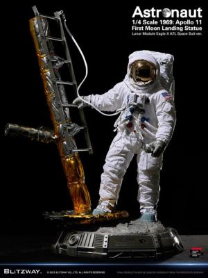 Acompte 30% réservation Astronaut Apollo 11 LM-5 A7L ver. 79 cm The Real statuette Superb Scale Hybrid | Blitzway