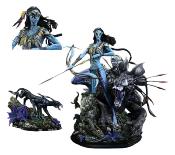 Avatar (Film) statuette Real Elite Masterline Series 1/4 Neytiri & Thanator Deluxe Bonus Version 75 cm | PRIME 1 STUDIO