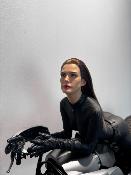 The Dark Knight Rises Statue 1/3 Catwoman & Batpod 107cm | Queen Studios