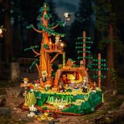 Lumibricks Old West Sequoia Bandit Camp Set Construction LED 1183 pcs 29cm