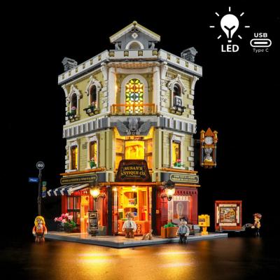 Lumibricks Town Life Antique Store Set Construction LED 2847 pcs 43cm