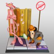 La Panthère rose (film, 1963) statuette Pink Panther & The Inspector 41 cm | HOLLYWOOD COLLECTIBLES GROUP