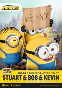 Les Minions statuette Master Stuart & Bob & Kevin 35 cm | Beast Kingdom