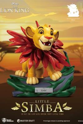 Little Simba 31 cm Disney (Le Roi Lion) statuette Master Craft | Beast Kingdom 