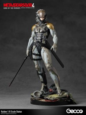 Metal Gear Solid 4 Raiden Statue PVC 1/6 | 32 cm | Guns of the Patriots | GECCO